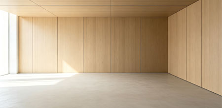 Integrated Wall Panels for Modern Showrooms